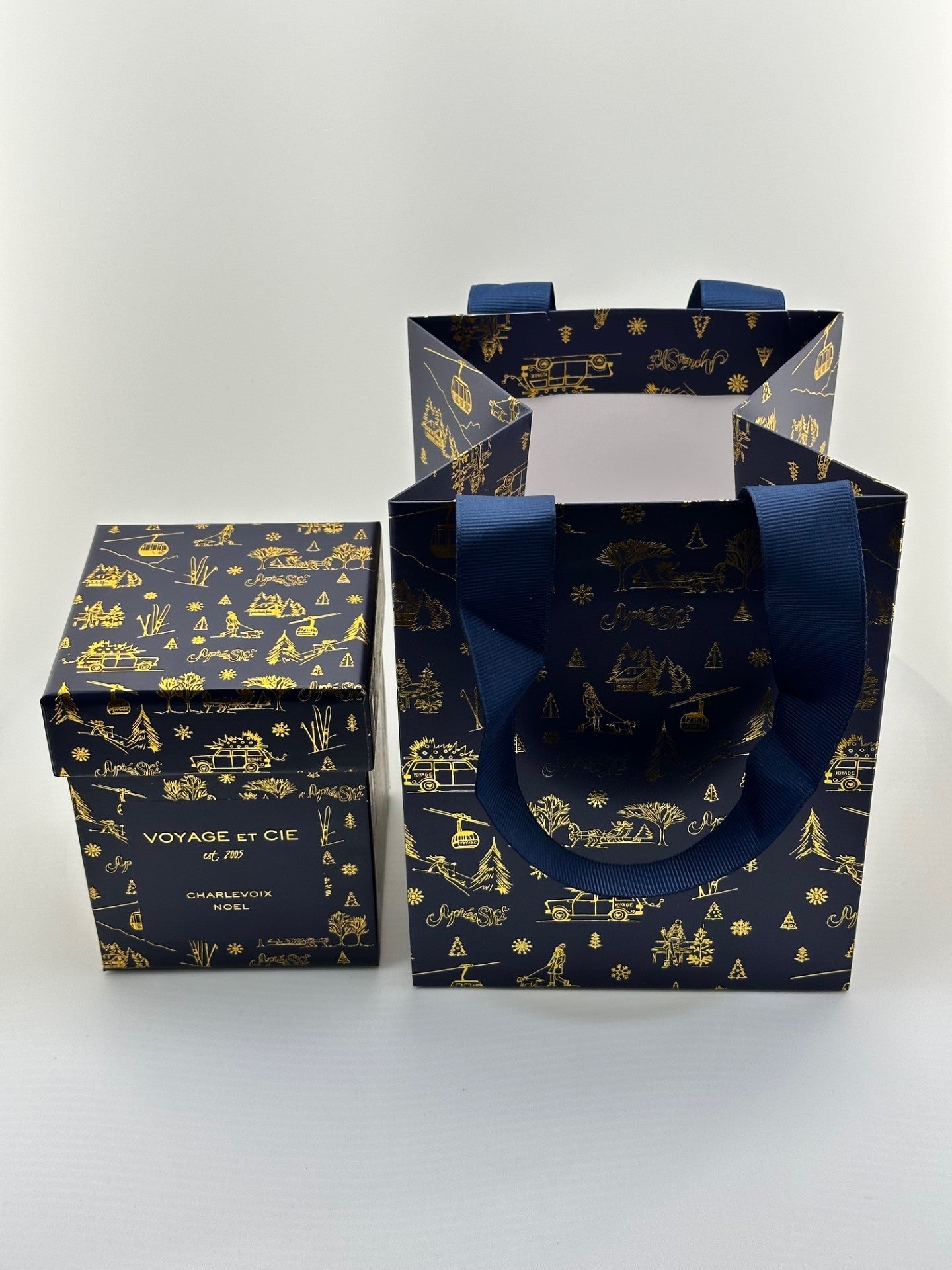 Après Ski Collection - Blue + Gold