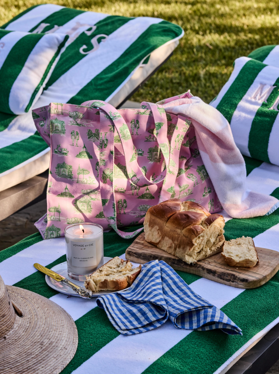 Les Vacances Toile Canvas Bags