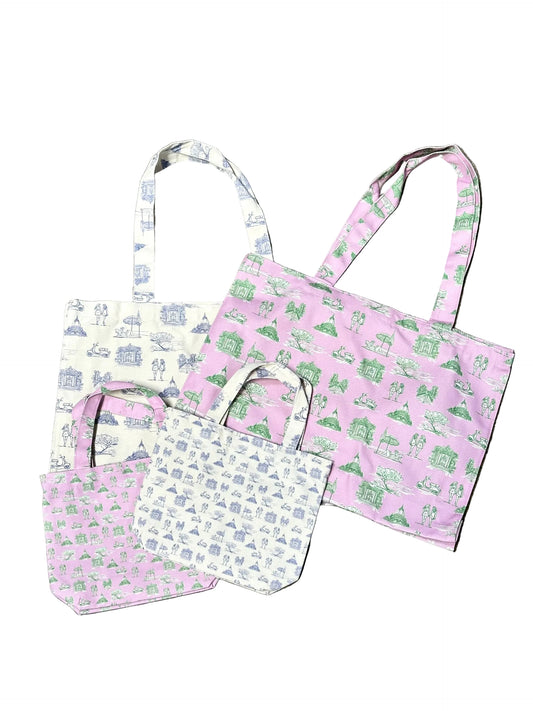 Les Vacances Toile Canvas Bags