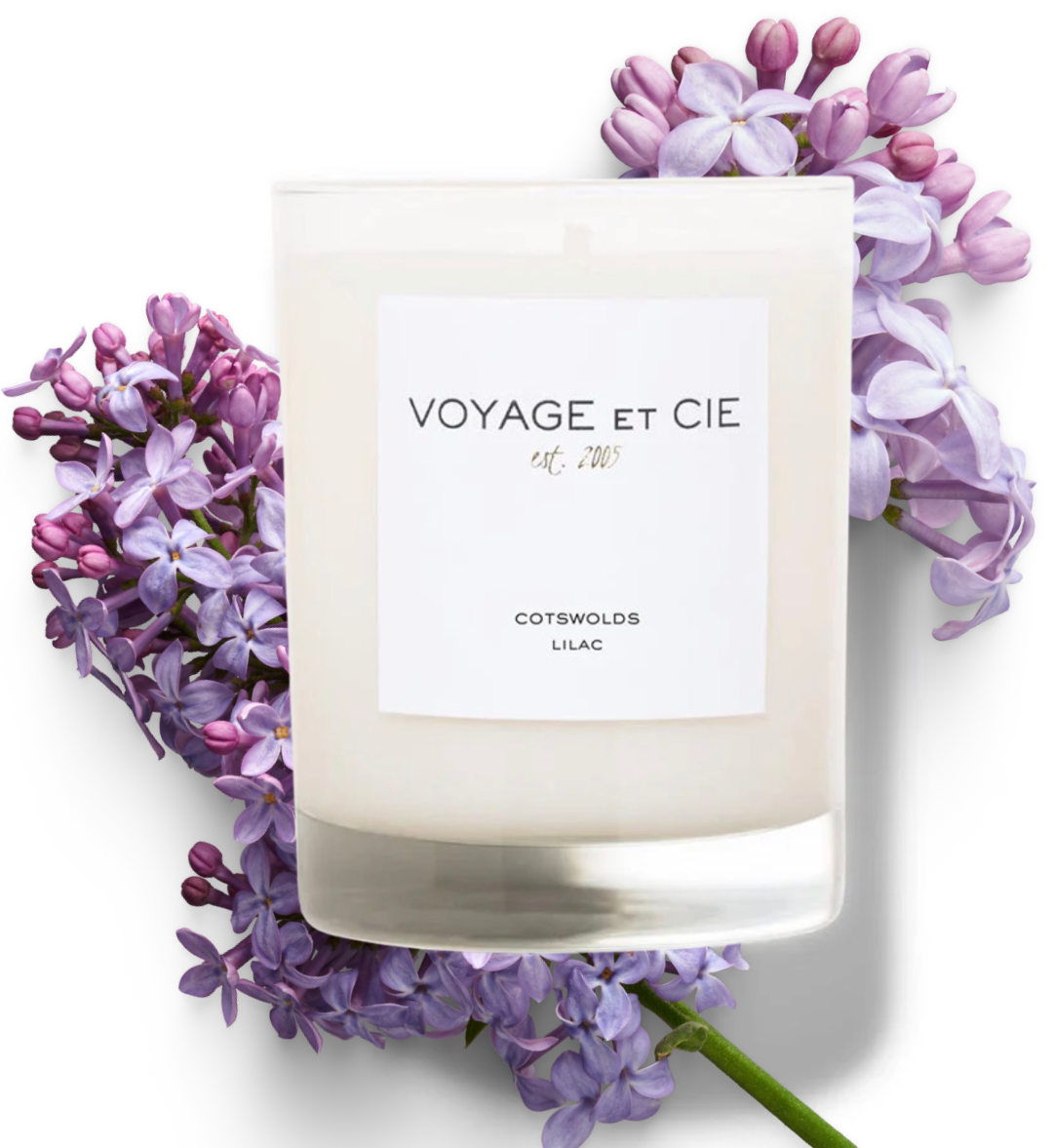 Lilac Candle